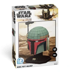 Star Wars: Boba Fett Helmet Style #1 Paper Model Kit-Medium